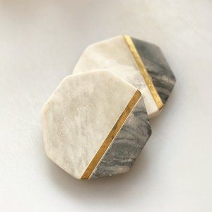 Modern Marble Coasters
